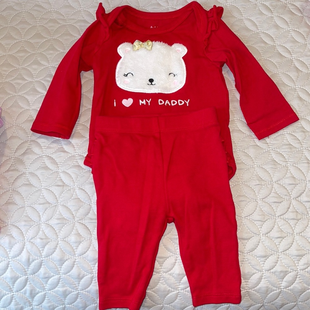 Two piece baby girl set